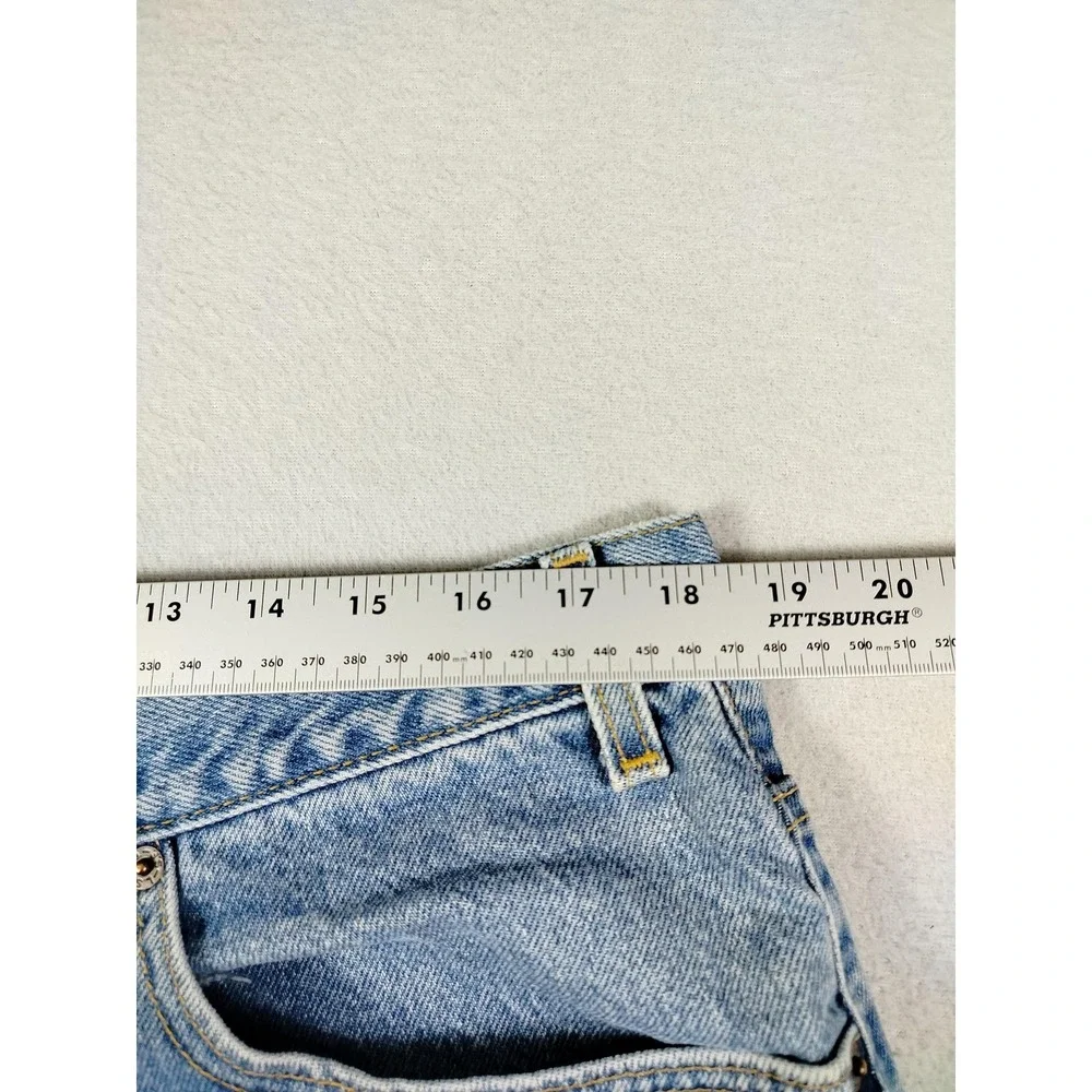 Vintage Levis‎ Jeans Mens 38 Blue Relaxed Straight Leg Denim Zip Fly Y2K 2001